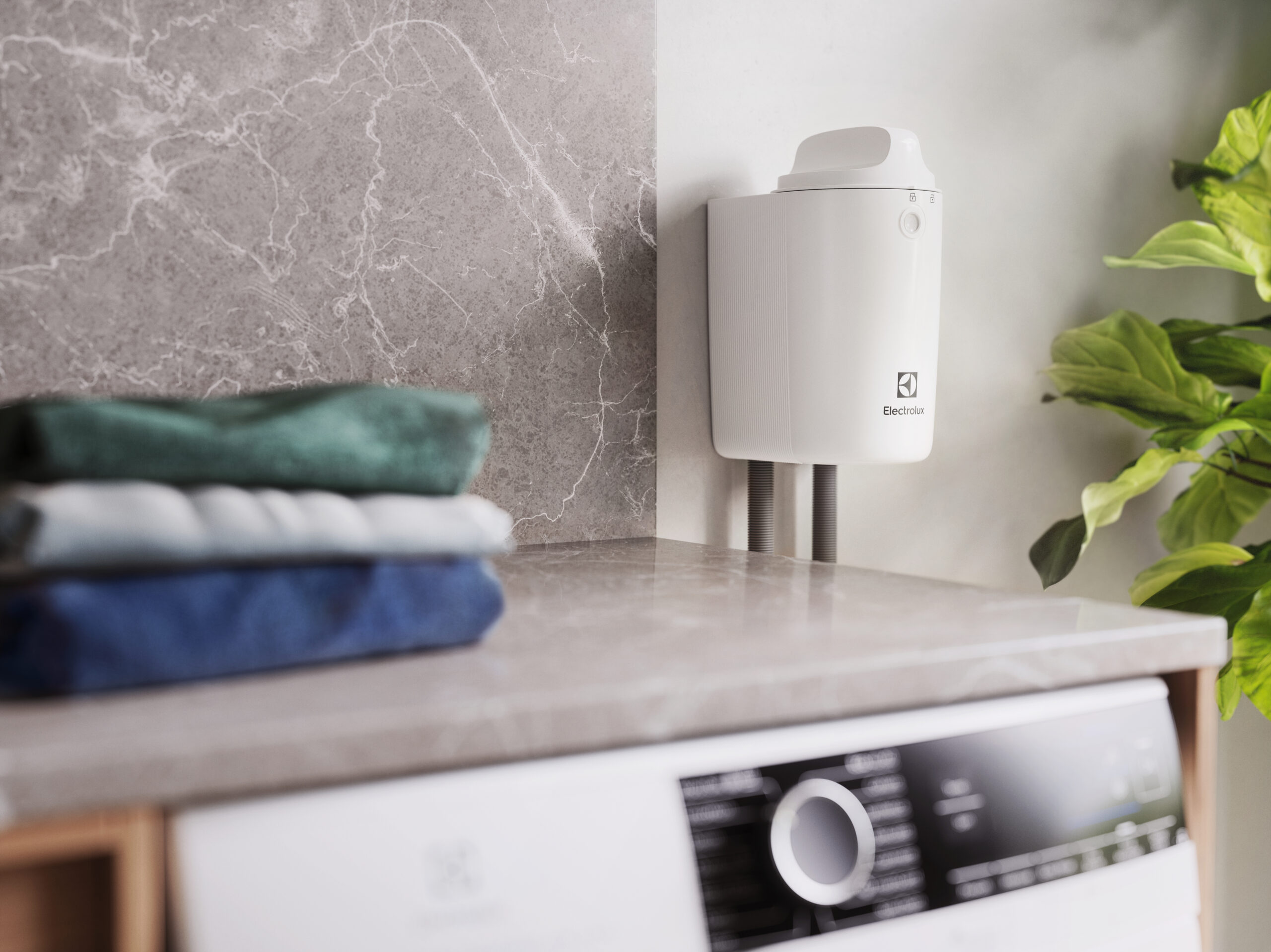 Natural Bathroom : Washing machine filter that reduces microplastics